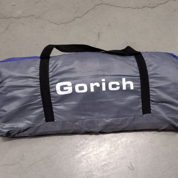 Gorich 3-4 Person Tent for Beach Camping BBQ Fishing Music Festivals Blue & Gray - Picture 9 of 9